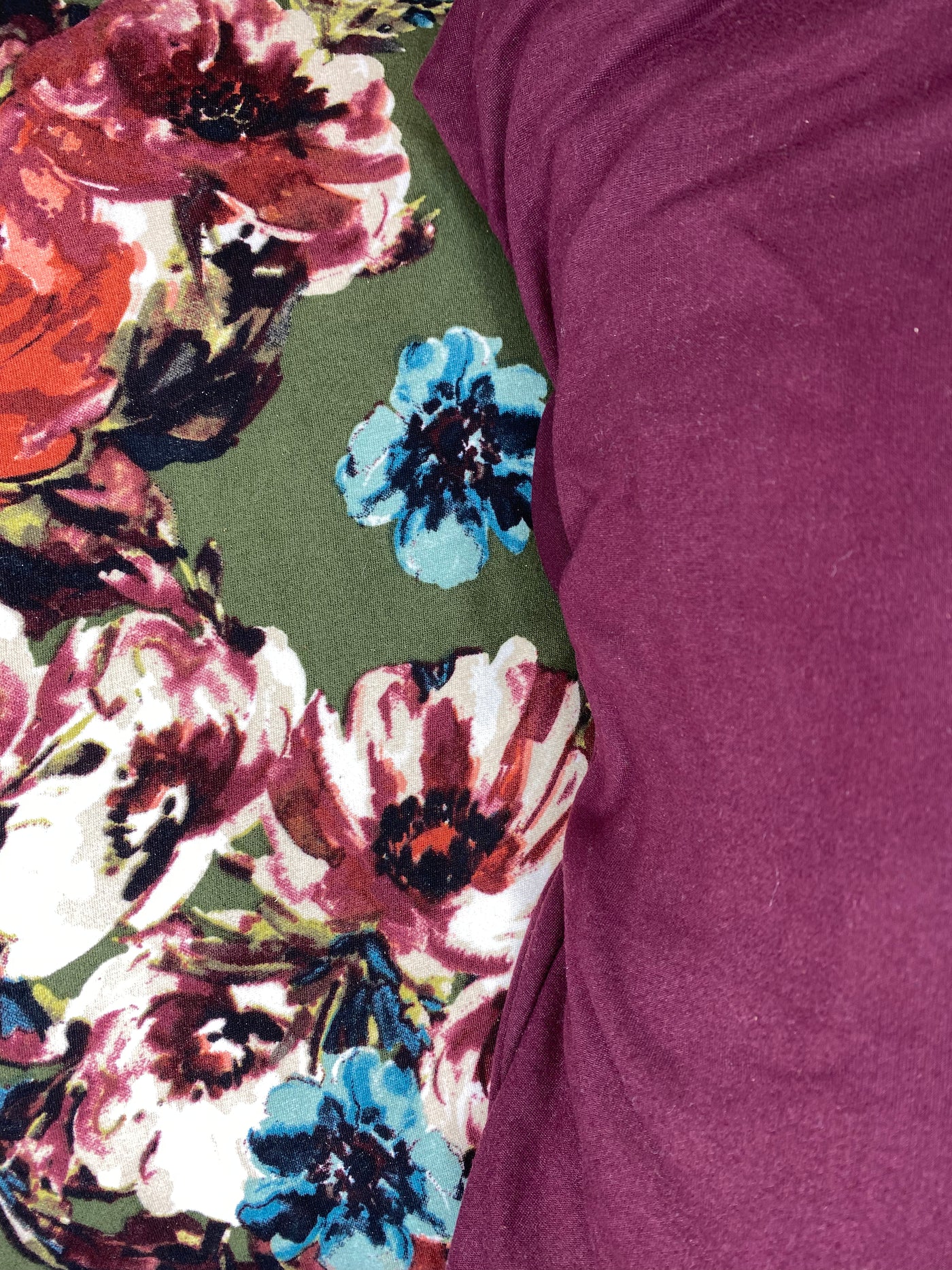 Mix&Match Burgundy and Wynnie Wildflowers