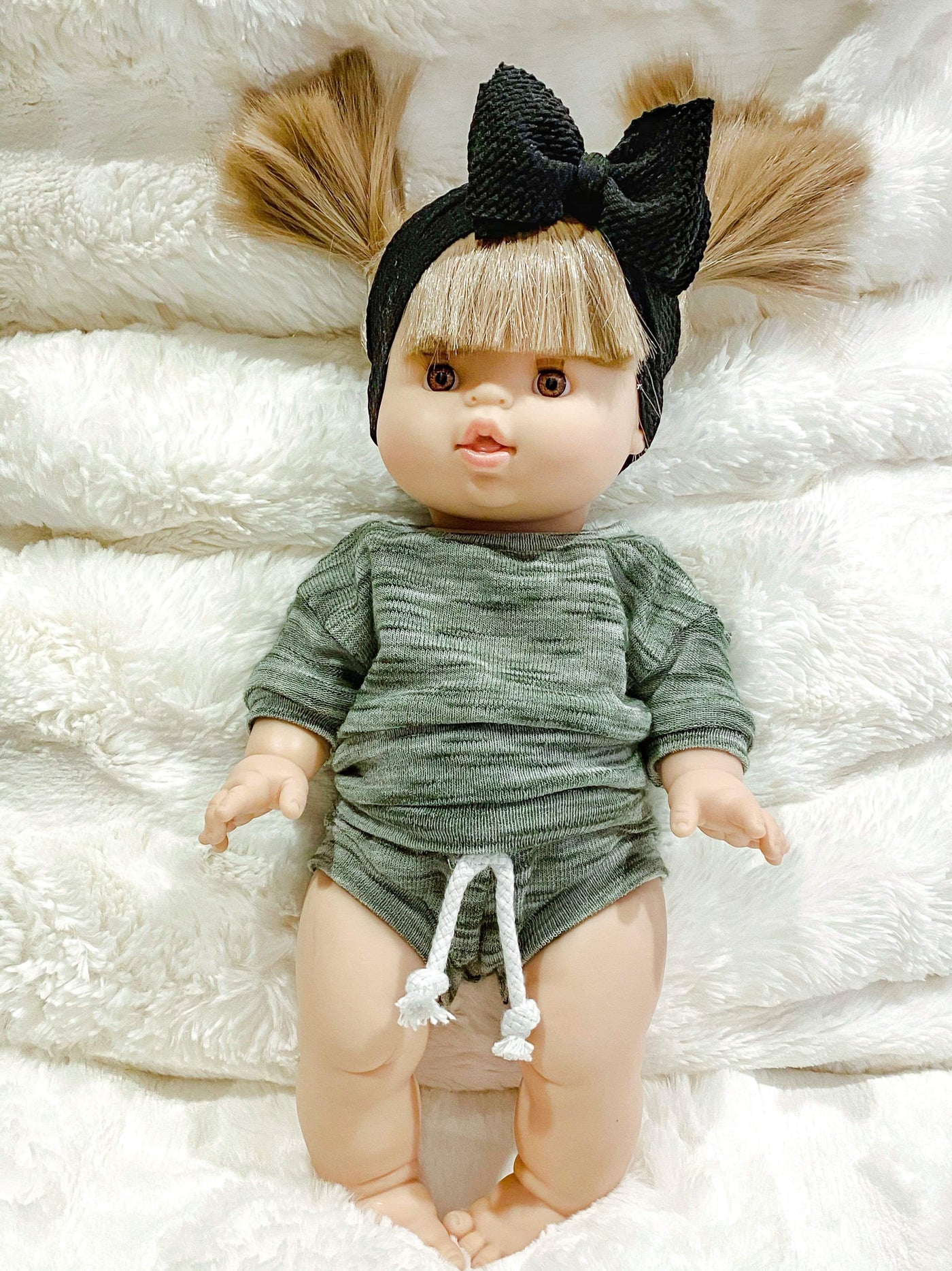 Green Sweater Set-Doll